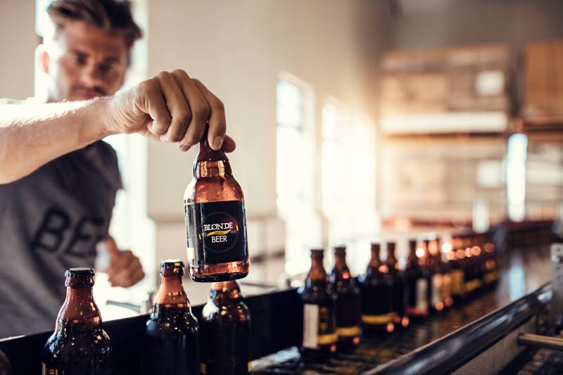 étiquette bière